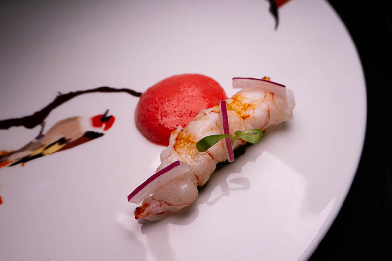 Nebula Shanghai is a Spanish fine dining restaurant serving a menu with global influences and molecular cuisine techniques.