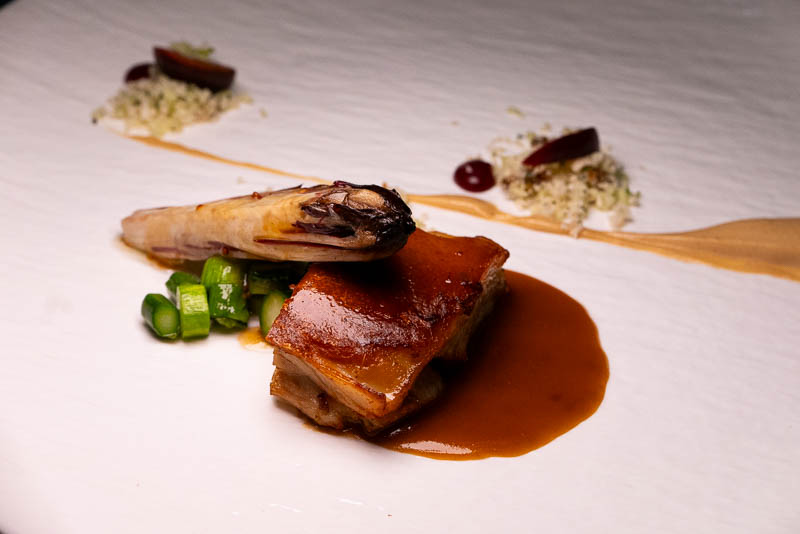 Nebula Shanghai is a Spanish fine dining restaurant serving a menu with global influences and molecular cuisine techniques.