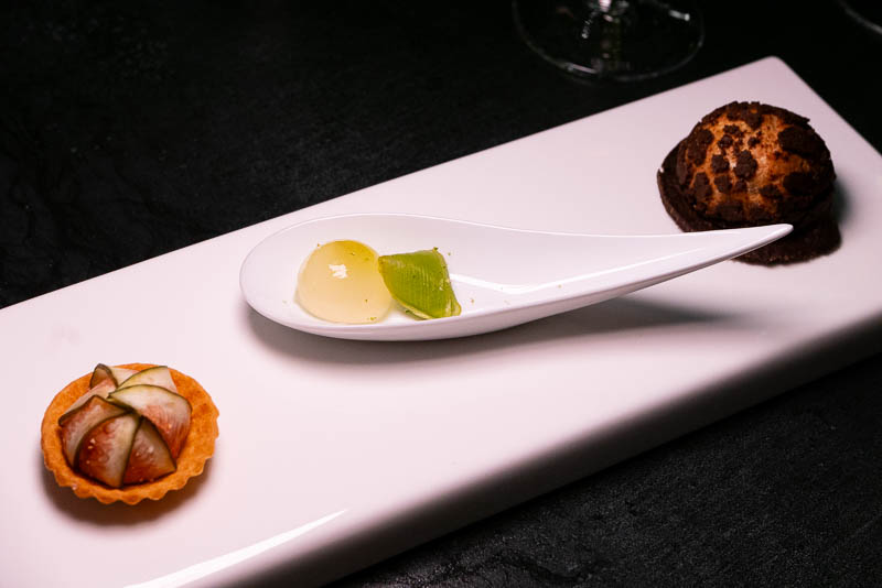 Nebula Shanghai is a Spanish fine dining restaurant serving a menu with global influences and molecular cuisine techniques.