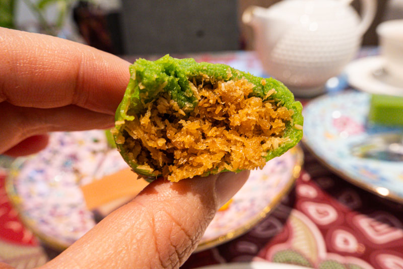 Nectar is a dessert shop in Shanghai specializing nyonya kuih, desserts from the Peranakan culture.