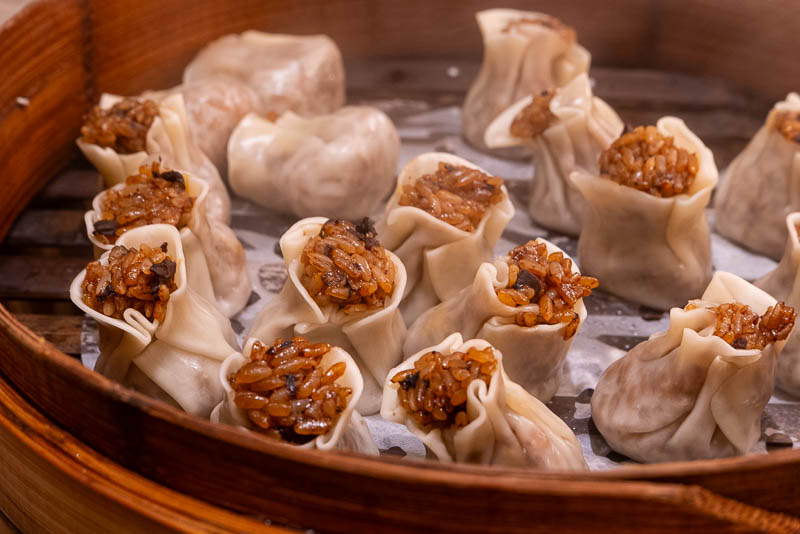 Lunch buffet at hotel Portman Ritz-Carlton, Shanghai in Jing'an.