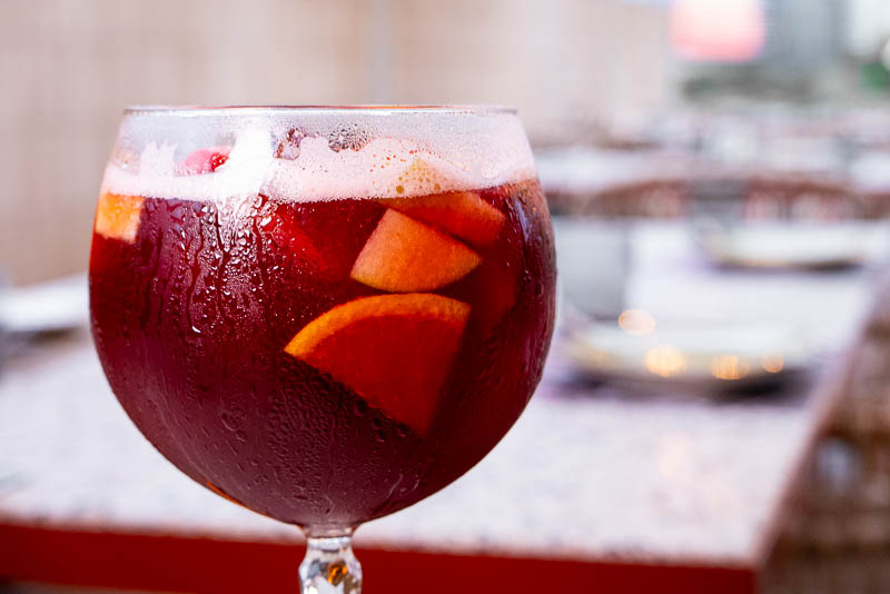 Atica, a Spanish restaurant in Shanghai with terrace views.