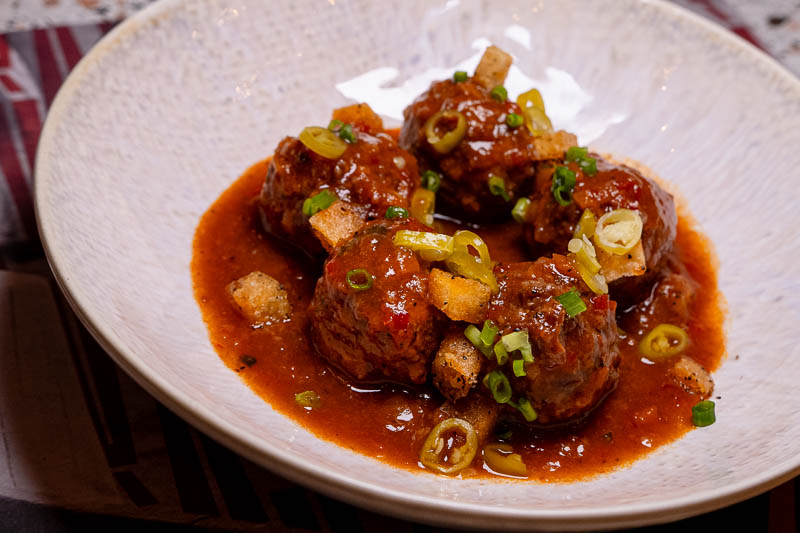 Atica, a Spanish restaurant in Shanghai with terrace views.