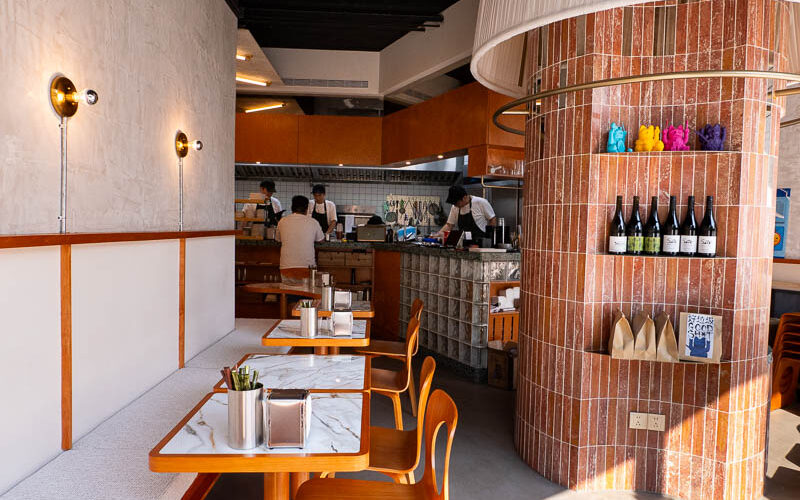 Sunday's Modern Diner is a western-style diner with an Asian twist in Shanghai.