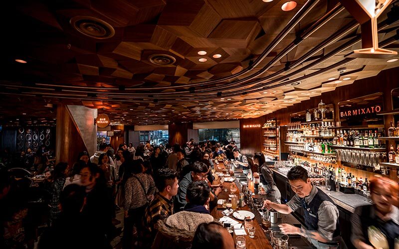 Bar Mixato Shanghai Flagship in Jing'an, the flagship cocktail bar of Starbucks in China.