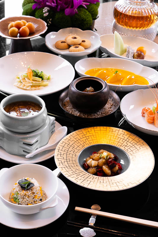 Celestial Court is a refined Chinese restaurant at the St Regis on the Bund, Shanghai