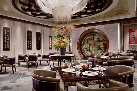 Celestial Court is a refined Chinese restaurant at the St Regis on the Bund, Shanghai