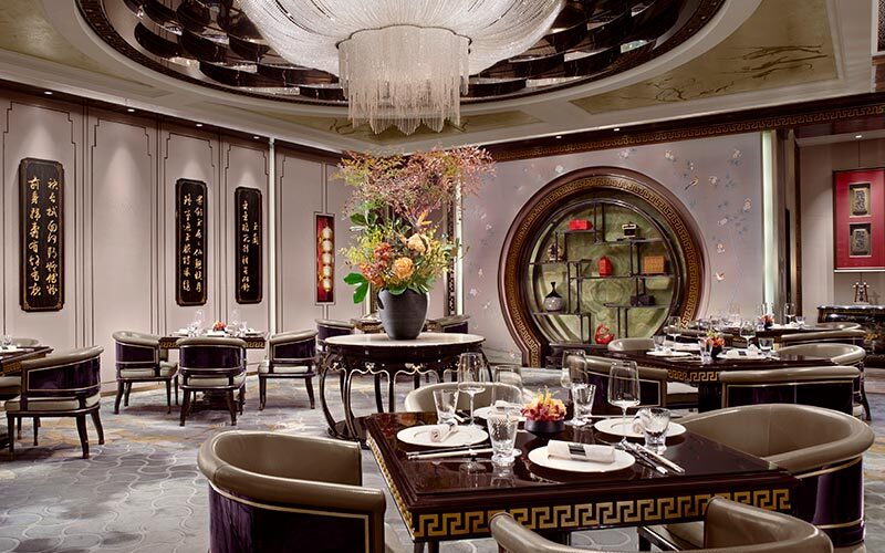 Celestial Court is a refined Chinese restaurant at the St Regis on the Bund, Shanghai