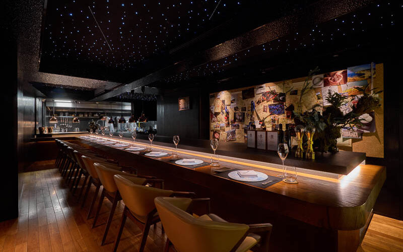 Cucina di Dario is a high-end Italian restaurant in Jing'an, Shanghai