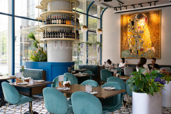 Flambe Bistro is an Austrian restaurant in Shanghai located in Xintiandi