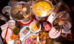 Holy Good Canteen is a Cantonese hotpot restaurant in Shanghai