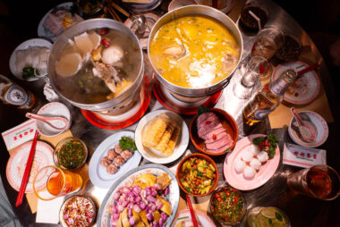 Holy Good Canteen is a Cantonese hotpot restaurant in Shanghai