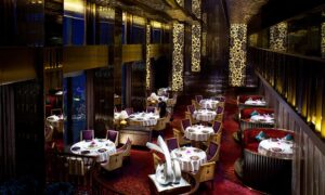 Jin Xuan is a Michelin one-star Cantonese restaurant at The Ritz-Carlton Shanghai, Pudong, boasting amazing views of the lujiazui skyline.
