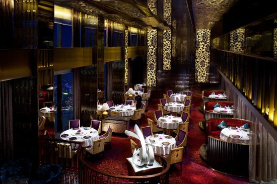 Jin Xuan is a Michelin one-star Cantonese restaurant at The Ritz-Carlton Shanghai, Pudong, boasting amazing views of the lujiazui skyline.