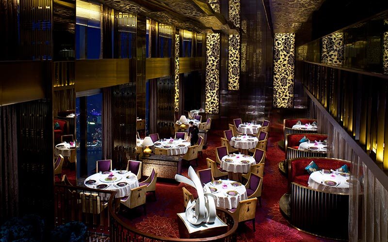 Jin Xuan is a Michelin one-star Cantonese restaurant at The Ritz-Carlton Shanghai, Pudong, boasting amazing views of the lujiazui skyline.