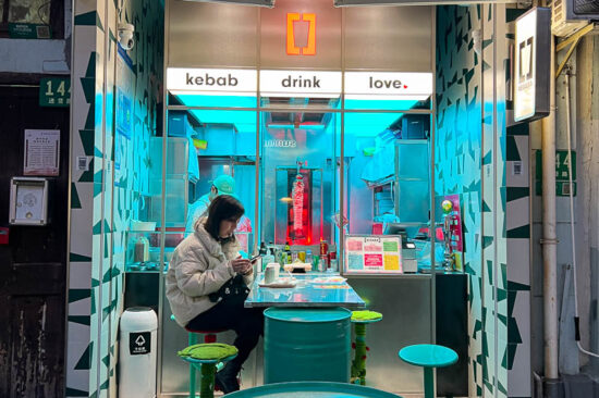 Kebaba is a doner kebab stall on Jinxian Lu. Juicy kebabs, beef or chicken, available to-go.