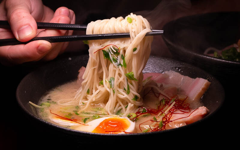 Kyu-Hai is a Japanese restaurant and izakaya that does chicken ramen and yakitori