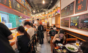 Kyu-Hai is a Japanese restaurant and izakaya that does chicken ramen and yakitori