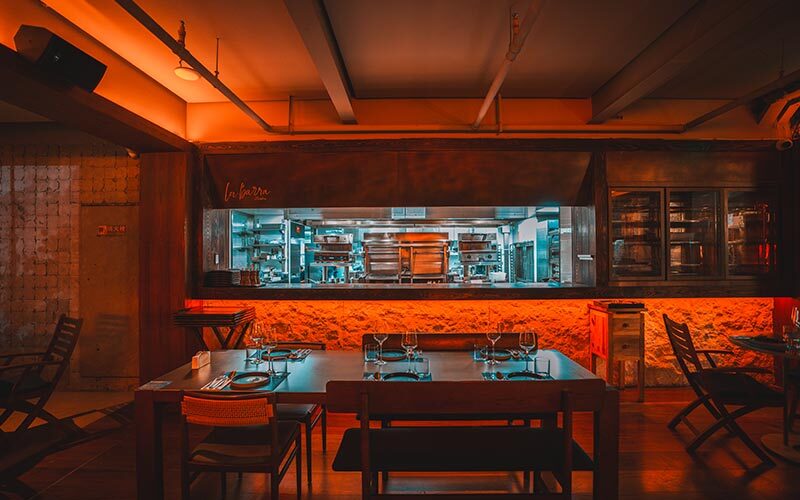 La Barra is a restaurant, lounge and club in Shanghai