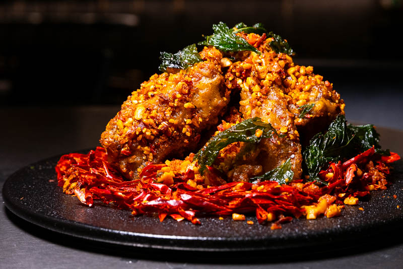 Sichuan food at Laizhou Bar in Shanghai