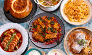 Sichuan food at Laizhou Bar in Shanghai