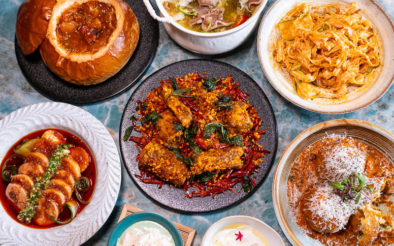 Sichuan food at Laizhou Bar in Shanghai