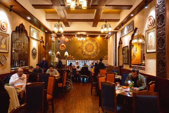 Masala Art is a long-standing Indian restaurant in Shanghai