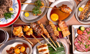 Nasu House is a Japanese yakitori restaurant in Jing'an Shanghai.