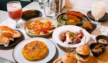 Modern Spanish brunch at Ocean's Table in Shanghai