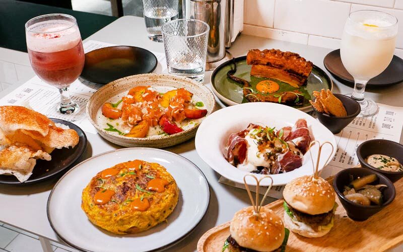 Modern Spanish brunch at Ocean's Table in Shanghai