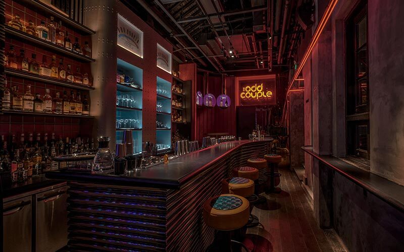 The Odd Couple is a cocktail bar in Xintiandi, Shanghai