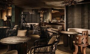 Upperwood is a super lounge catering for nightlife Shanghai, located at INS within Fuxing Park