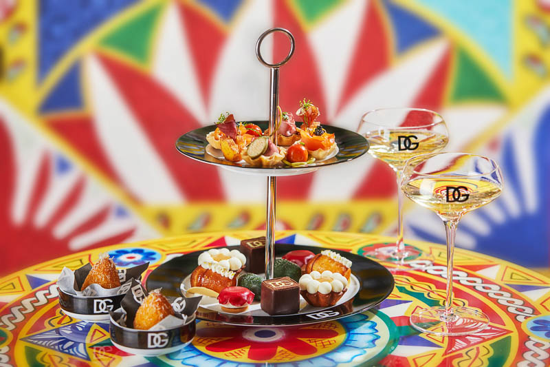 DG CAFFE is Italian luxury brand Dolce&Gabbana's first cafe worldwide, located in Shanghai, China