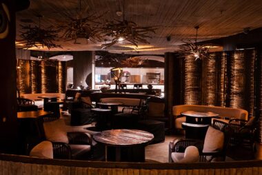 Upperwood, a super lounge at INS in Shanghai's Fuxing Park nightlife destination.