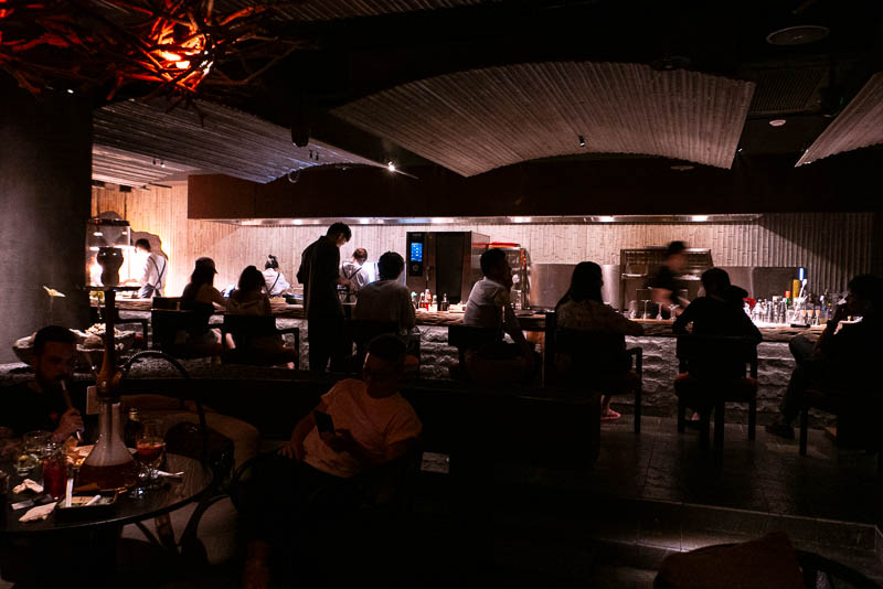 Upperwood is a super lounge catering for nightlife Shanghai, located at INS within Fuxing Park