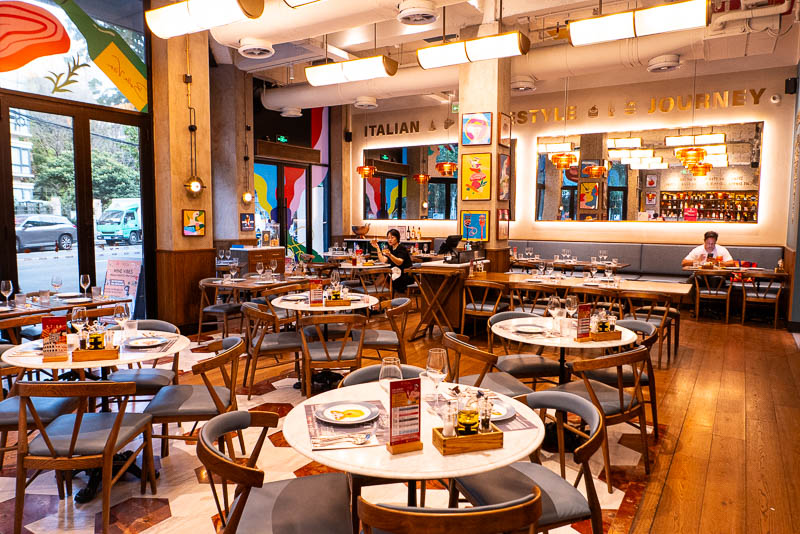 Bella Vita is a casual and comforting Italian restaurant in Jing'an, Shanghai