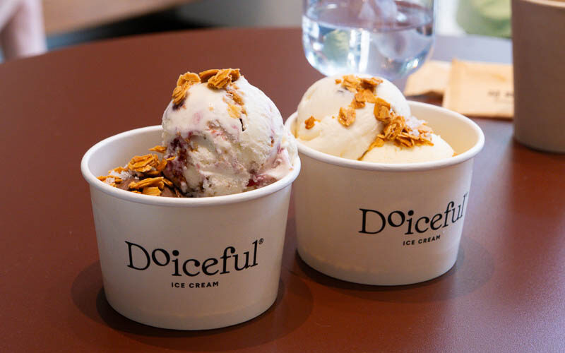 Doiceful is an ice cream shop in Xintiandi, Shanghai