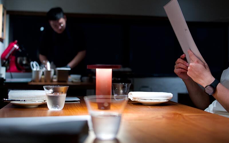 Fabula is a creative chef's table that blends Ningbo and Cantonese cuisine with European techniques.