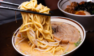Yatai Ramen is a ramen cart in Shanghai