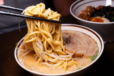 Yatai Ramen is a ramen cart in Shanghai