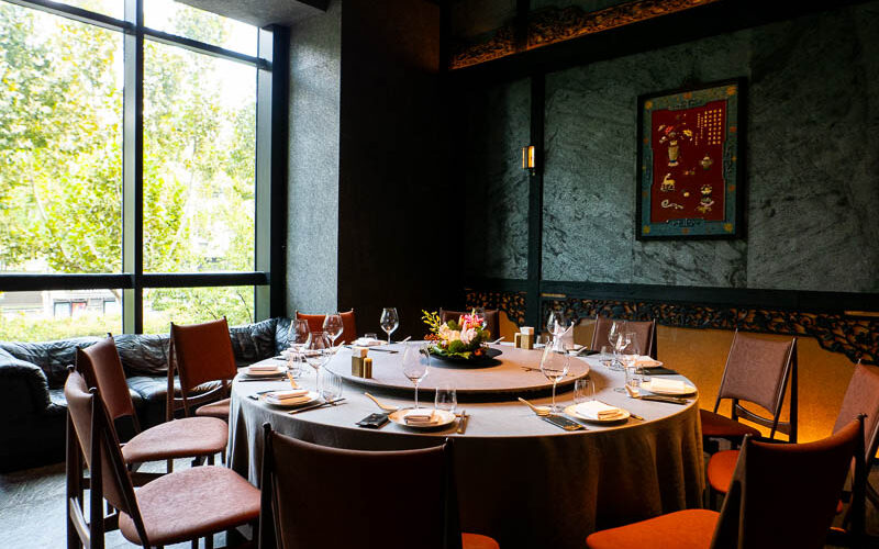 Chai Men Hui is an elevated Sichuan restaurant in Shanghai