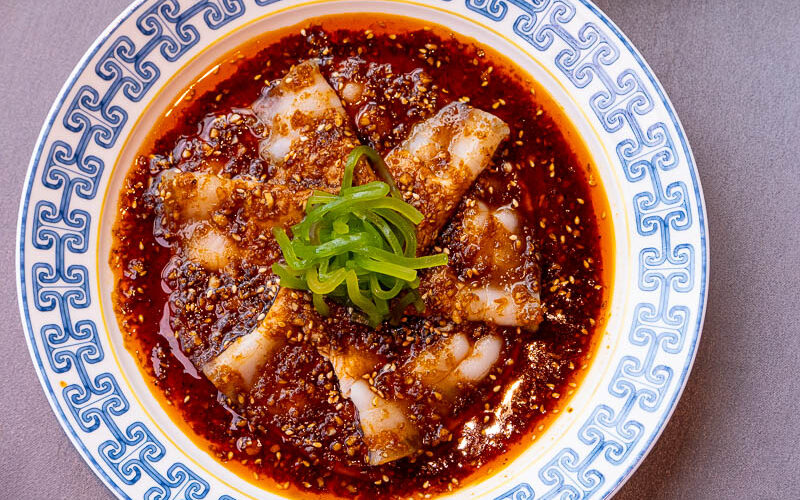 Chai Men Hui is an elevated Sichuan restaurant in Shanghai
