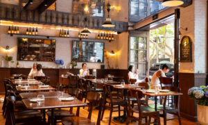 La Pomme De Terre, a restaurant in Shanghai's former French concession serving brunch and bistro food