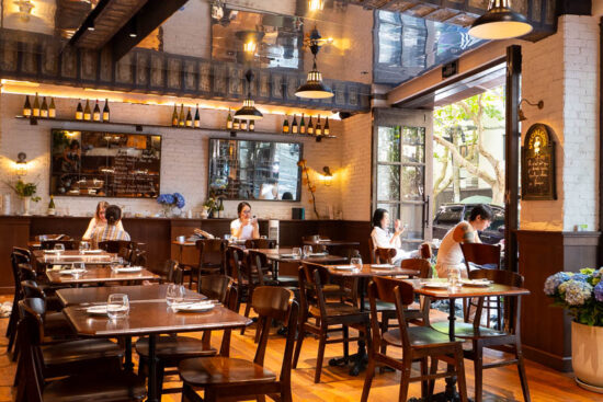 La Pomme De Terre, a restaurant in Shanghai's former French concession serving brunch and bistro food