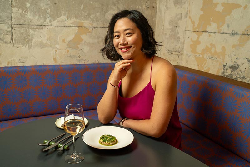 Rachel Gouk, food blogger and founder of Nomfluence, a Shanghai food and drink blog and Shanghai burger month.