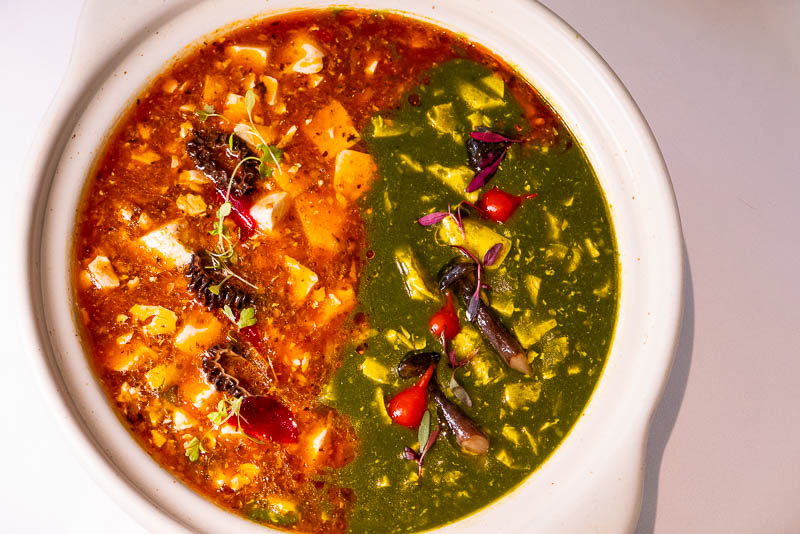 Salt-Less is a creative vegetarian restaurant in Shanghai serving Chinese and Western inspired dishes.