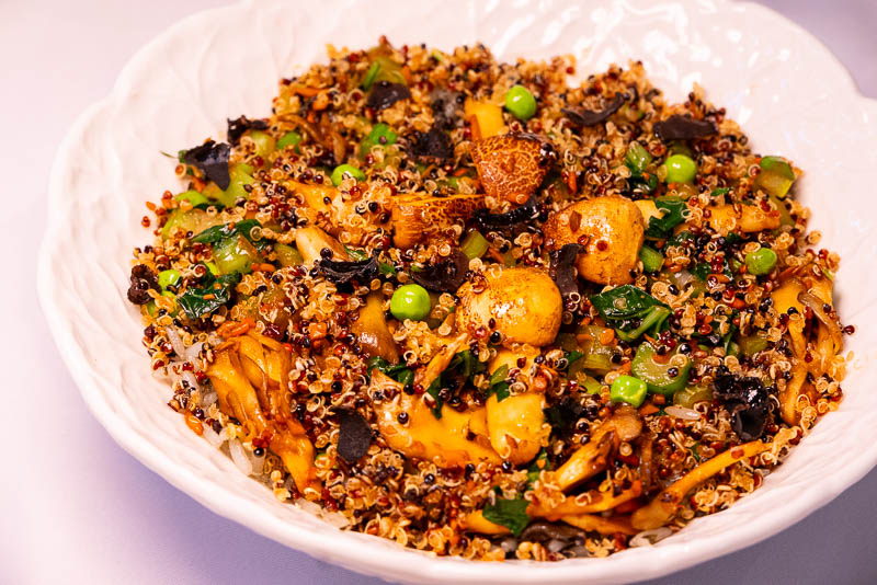 Salt-Less is a creative vegetarian restaurant in Shanghai serving Chinese and Western inspired dishes.