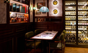 Yeats is a modern Irish bistro in Jing'an, Shanghai