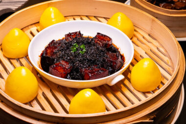 Yue Ji is a Chinese restaurant that specializes in Shaoxing cuisine with multiple locations in Shanghai and Hangzhou.