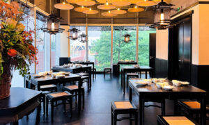 Yue Ji is a Chinese restaurant that specializes in Shaoxing cuisine with multiple locations in Shanghai and Hangzhou.